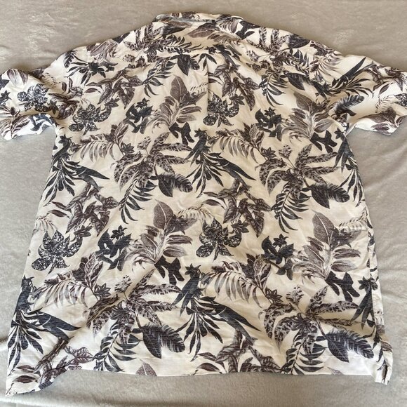 Quiksilver Waterman Collection Men's Button Up Shirt Comfort Fit XXL EUC - Picture 2 of 12